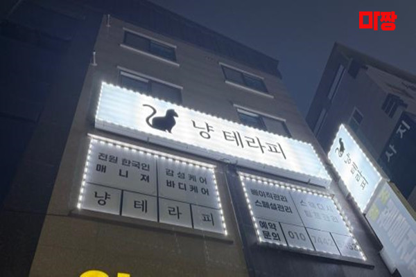 (동삭) 마사지 건마 냥테라피 